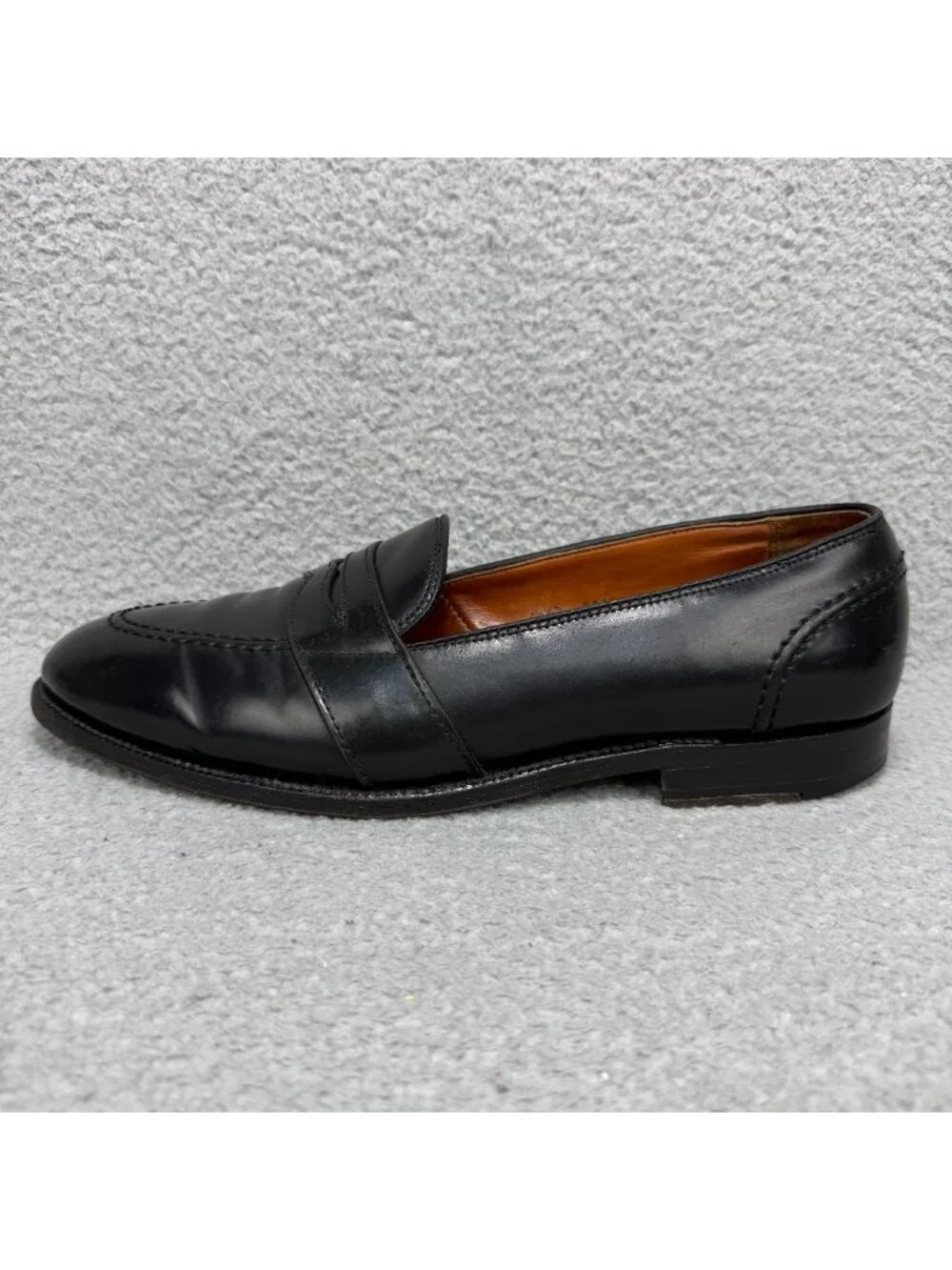 Brooks Brothers Shoe 10.5 Alden Shell Cordovan Penny Loafers Made In USA Vintage